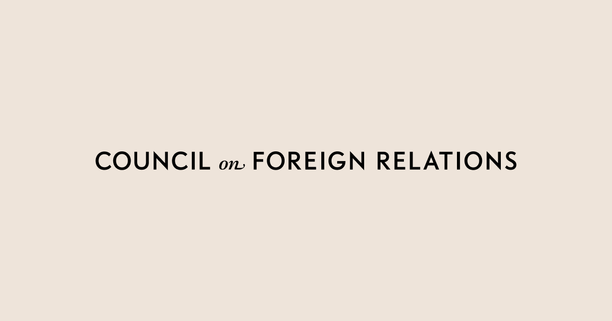Visual for Jamaal Glenn Joins CFR Report Launch on Innovation and National Security