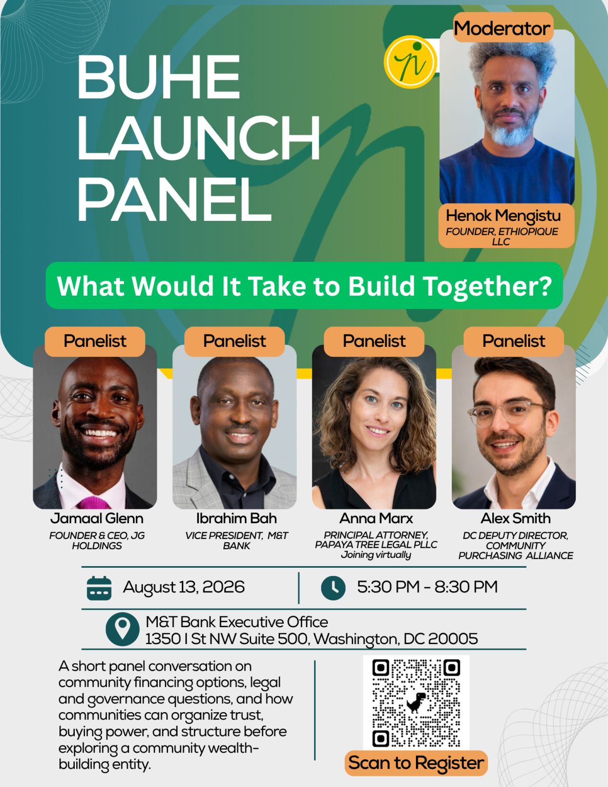 Visual for Joining Ethiopique's Panel on Building Together